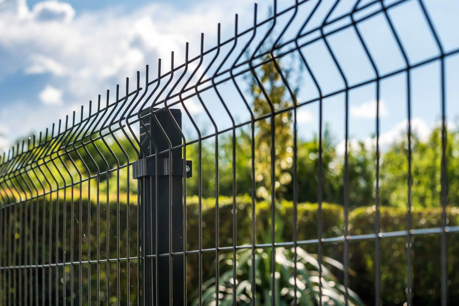 Security Fence in Armada, Michigan